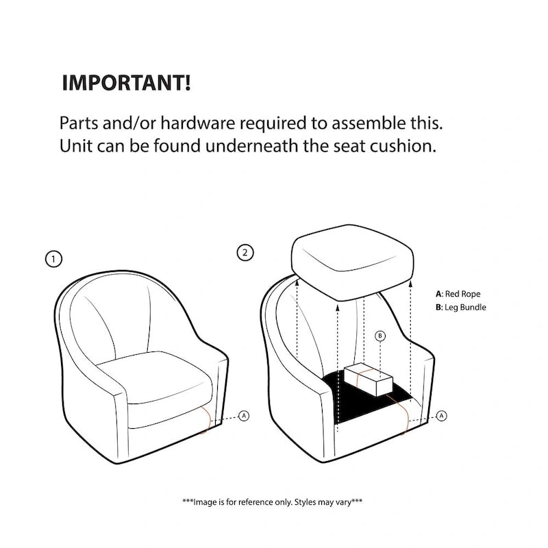 Fauteuil d'appoint dossier haut capitonné en lin avec accoudoirs inclinés et pieds en orme