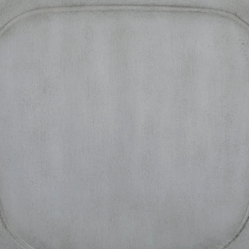 Chaise de salle à manger en métal à dossier en X, fini rustique imitation bois, style antique