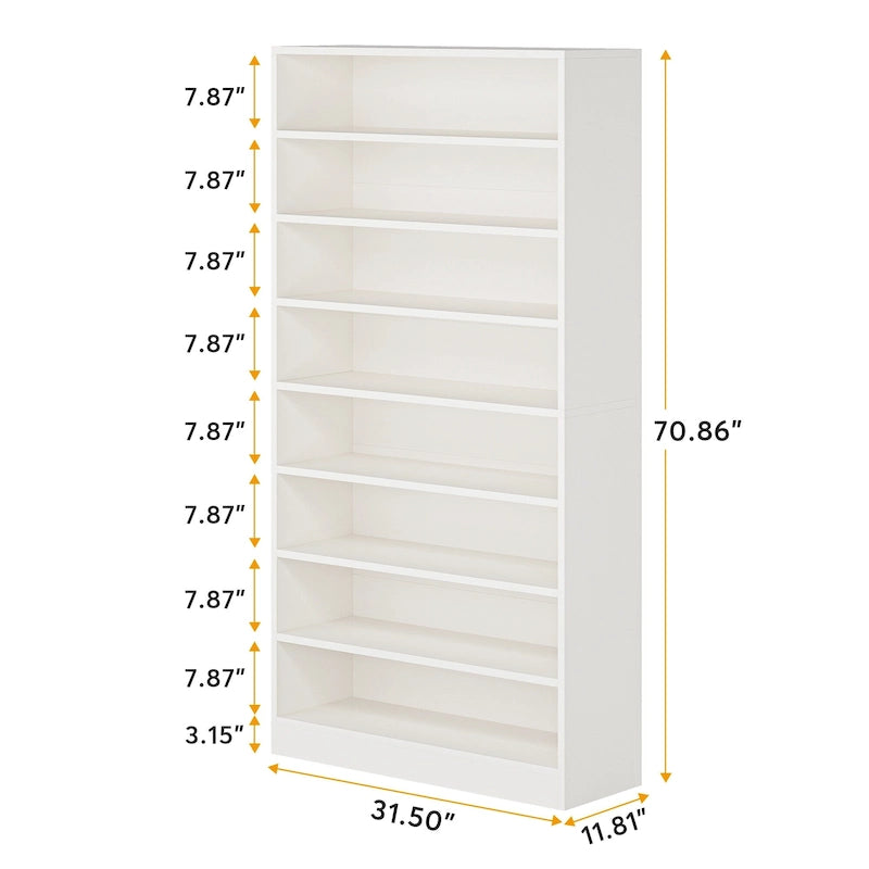 Meuble de rangement pour chaussures à étagères ouvertes, blanc, à plusieurs niveaux, pour entrée