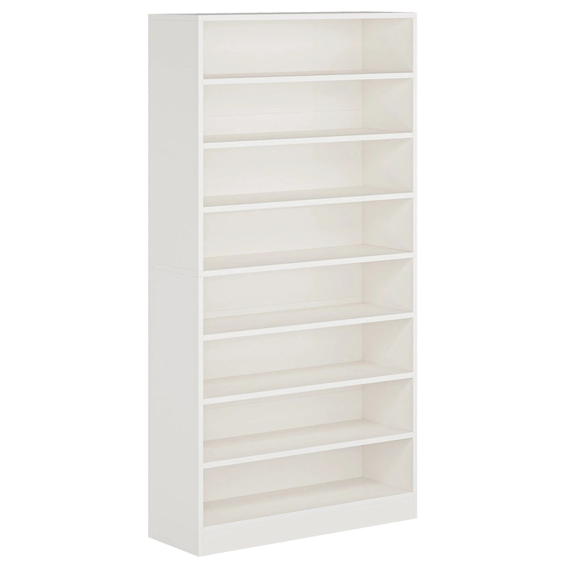 Meuble de rangement pour chaussures à étagères ouvertes, blanc, à plusieurs niveaux, pour entrée