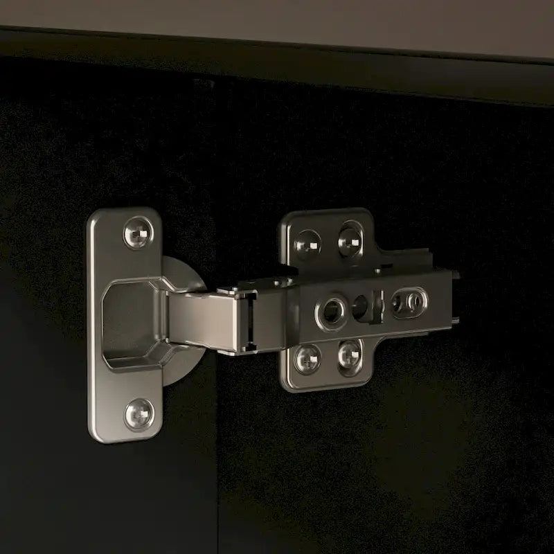 Meuble de rangement moderne à tiroirs multiples avec étagères réglables