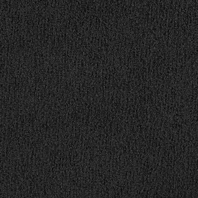 Tabouret de repose-pieds ottoman rond rembourré en boucle, couleur anthracite et beige